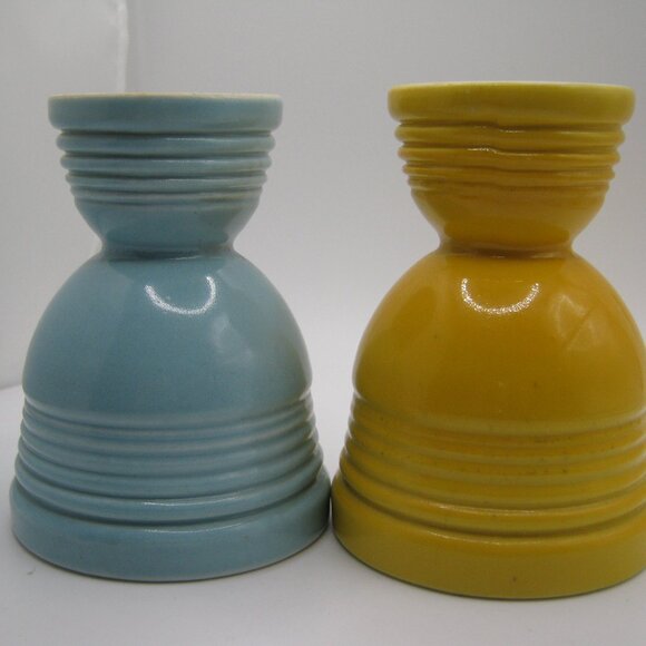 Hankscraff Fiesta Other - 2 Vintage Hankscraff Fiesta Double Egg Cups - 1950's